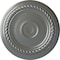Ekena Millwork Small Alexandria Ceiling Medallion (Fits Canopies up to 4 5/8"), 7 7/8"OD x 3/4"P, Silver CM07ALSLS - alternate 1